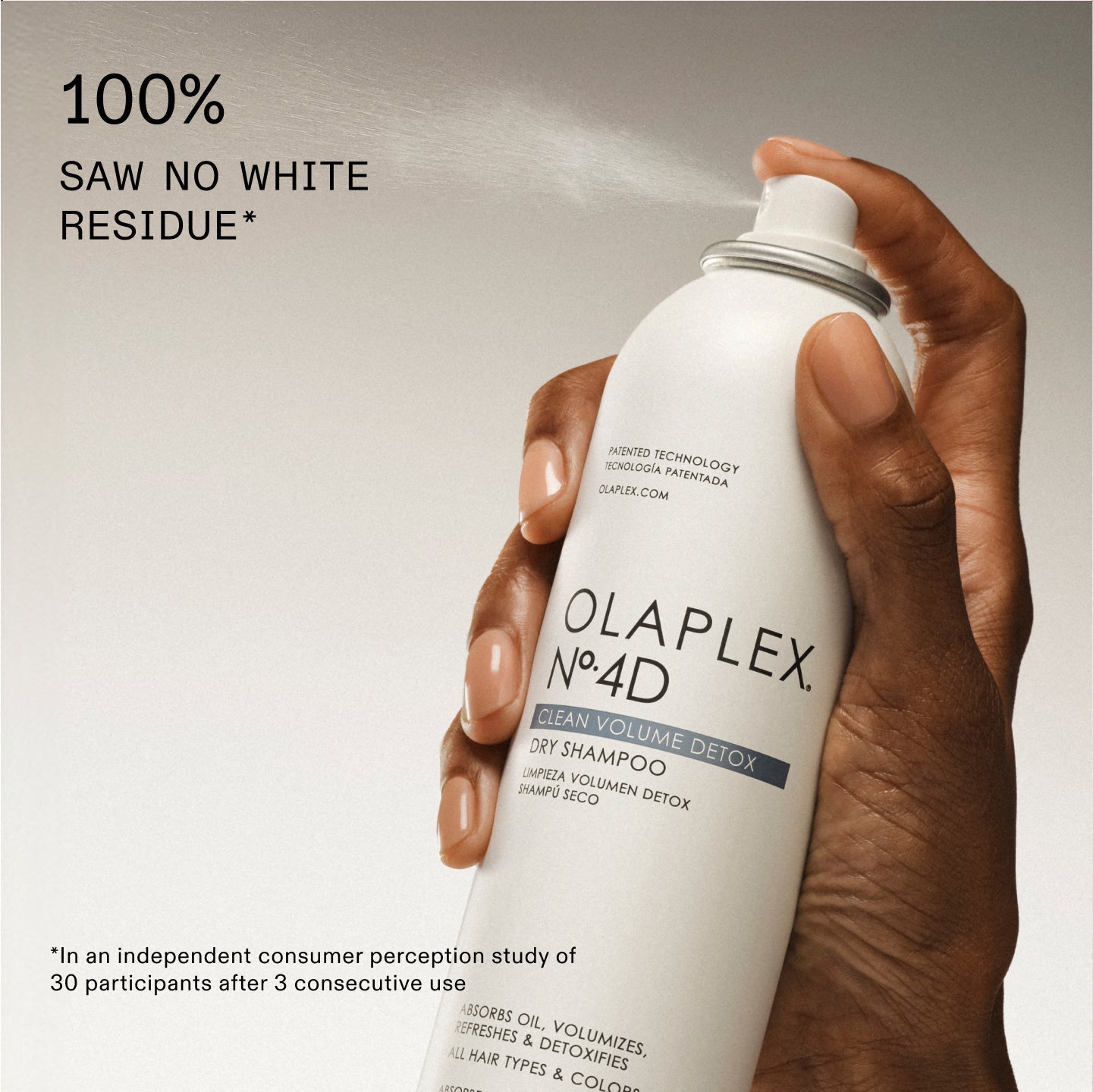 Nº.4D CLEAN VOLUME DETOX DRY SHAMPOO TRAVEL SIZE - Image 3